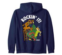 Scooby-Doo, Shaggy Rockin It Christmas Zip Hoodie