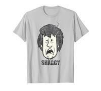 Scooby Doo Shaggy T-Shirt, Men, Silver Grey, Large