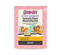 Scooby-Doo Sheet Mask Set | MAD BEAUTY | Daphne, Shaggy, Scooby, and Velma | Funny Cosmetic Face Masks, Lavender, Coconut, Cucumber, Watermelon, Hydrating Skincare Gift for Women, Men, Adults - x4