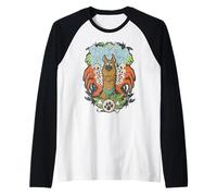 Scooby Doo Skull Raglan Baseball Tee