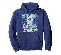 Scooby-Doo Snacks Pullover Hoodie, Adult Unisex, Navy Blue, XX-Large