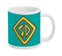 Scooby-Doo Tag Ceramic Coffee Mug, Novelty Gift Mugs for Coffee, Tea and Hot Drinks, 11oz, White