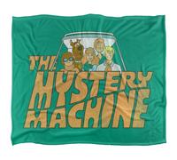Scooby Doo The Mystery Machine Group Shot Blanket Multicoloured (One Size)