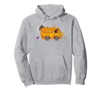 Scooby Doo The Mystery Machine Halloween Pullover Hoodie, Adult Unisex, Heather Grey, Large