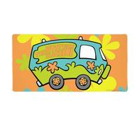 Scooby-Doo The Mystery Machine Large Gaming Mouse Pad Desk Mat with Stitched Edges, Non-Slip Base for Gamer, Home and Office, 31.5 x 15.7