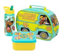 Scooby Doo The Mystery Machine Lunch Bag Set Blue/yellow (One Size)