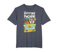 Scooby-Doo The Mystery Machine T-Shirt, Men's Big and Tall, Heather Blue, 2X Tall