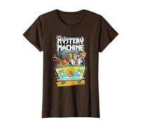 Scooby-Doo The Mystery Machine T-Shirt, Women, Brown, Small