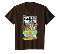Scooby-Doo The Mystery Machine T-Shirt, Youth, Brown, X-Small