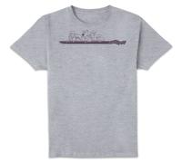Scooby Doo Those Meddling Kids Retro Men's T-Shirt - Grey | Size: Large Scooby Doo Grey L