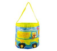 Scooby Doo Tote Bag for Kids | Collapsible Halloween Trick or Treat Bag, Candy Tote, and Reusable Easter Basket | Scooby Travel Tote, Shopping Bag, or Party Carryall | Ages 3+