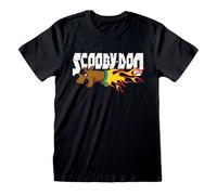 Scooby Doo Unisex Adult Scooby Flaming T-Shirt
