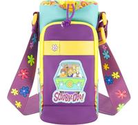 Scooby Doo Water Bottle Holder, Crossbody Tote Bag with Adjustable Shoulder Strap, 750 ml, Multicoloured, Scooby Doo Women's Water Bottle Holder, Crossbody Sling Tote Bag with, multicoloured, Scooby