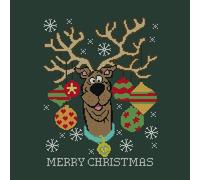 Scooby Doo Women's Christmas T-Shirt - Forest Green - S