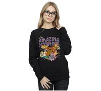 Scooby Doo Women's The Amazing Scooby Sweatshirt in Black | Size: Medium Scooby Doo Black M