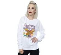 Scooby Doo Women's The Amazing Scooby Sweatshirt in White | Size: 2XL Scooby Doo White 2XL