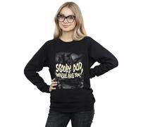 Scooby Doo Women's Where Are You? Castle Sweatshirt in Black | Size: Medium Scooby Doo Black M