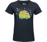 Scooby-Doo! Women's Woscoobts025 T-Shirt, Navy Blue, S