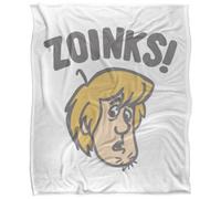 (36in x 58in, Multicoloured) Scooby Doo Zoinks Shaggy Blanket