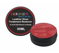 Scooby Paints Leather Shoe Colour Restorer Recolouring Balm Repair Treatment for Faded & Worn Absorbent Leather Furniture, Sofas, Chairs (ROSE)