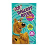 SCOOBY SNACKS Dog Treats Biscuit Bites with Peanuts, Added Vitamins A, D3 & E, Complementary Pet Food, Crunchy Dog Biscuits, 300g