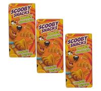 Scooby Snacks Doggy Dog Treats, Dog-Safe & Vitamin-Enriched, Healthy Snack for Dogs - 3 Pack (3 Pack Pack, Peanut Butter)