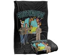 Scoobydoo Scoobynatural Silky Touch Super Soft Throw Blanket 91 x 147 Cm