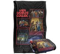 Scoobydoo Scoobynatural When Worlds Collide Silky Touch Super Soft Throw Blanket 91 x 147 Cm