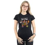 Scoobynatural Women's Characters Star T-Shirt Black Medium