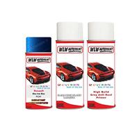 SCOOBYS PAINTS BACK IN THE MIX Aerosol Spray Paint For Renault Clio Bleu Iron Blue 2015-2019 Primer Undercoat With Lacquer