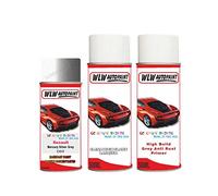 SCOOBYS PAINTS BACK IN THE MIX Aerosol Spray Paint For Renault Megane Mercury Silver Grey 2004-2020 Primer Undercoat With Lacquer