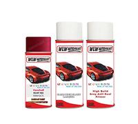 SCOOBYS PAINTS BACK IN THE MIX Aerosol Spray Paint For Vauxhall Mokka Velvet Red 2010-2019 Primer Undercoat With Lacquer