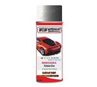SCOOBYS PAINTS BACK IN THE MIX Basecoat Aerosol Spray Paint For Mercedes S-Class Palladium Silver 2007-2018 Code 792