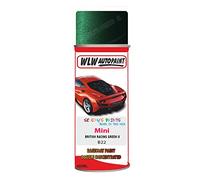 SCOOBYS PAINTS BACK IN THE MIX Basecoat Aerosol Spray Paint For Mini One British Racing Green Ii 2010-2019 Code B22