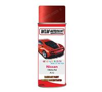 SCOOBYS PAINTS BACK IN THE MIX Basecoat Aerosol Spray Paint For Nissan Navara E-Motion Red 2004-2017 Code A32