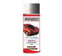 SCOOBYS PAINTS BACK IN THE MIX Basecoat Aerosol Spray Paint For Subaru Forester Crystal Grey 2005-2008 Code 48W