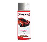 SCOOBYS PAINTS BACK IN THE MIX Basecoat Aerosol Spray Paint For Vauxhall Astra Silver Lake 2010-2016 Code 11S