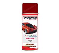 SCOOBYS PAINTS BACK IN THE MIX Basecoat Aerosol Spray Paint For Vauxhall Corsa Fire Red 2013-2017 Code 50M