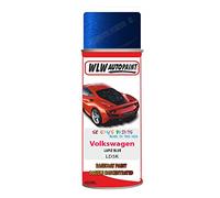 SCOOBYS PAINTS BACK IN THE MIX Basecoat Aerosol Spray Paint For Volkswagen Golf R Lapiz Blue 2014-2019 Code Ld5K