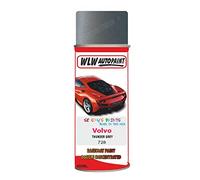 SCOOBYS PAINTS BACK IN THE MIX Basecoat Aerosol Spray Paint For Volvo Xc40 Thunder Grey 2018-2023 Code 728