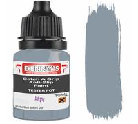SCOOBYS PAINTS BACK IN THE MIX Catch A Grip Anti Slip Floor Paint - Non Slip Coating for Steps, Railings & Garages - 170 Colours, High Adhesion, Quick Dry, Multiple Sizes (Ash grey, 10ml Tester Pot)