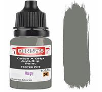 SCOOBYS PAINTS BACK IN THE MIX Catch A Grip Anti Slip Floor Paint - Non Slip Coating for Steps, Railings & Garages - 170 Colours, High Adhesion, Quick Dry, Multiple Sizes (Moss grey, 10ml Tester Pot)