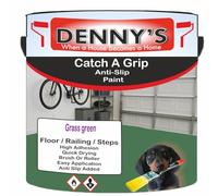 SCOOBYS PAINTS BACK IN THE MIX Catch A Grip Anti Slip Floor Paint - Non Slip Coating for Steps, Railings & Garages - 170 Colours, High Adhesion, Quick Dry, Multiple Sizes (Grass green, 250ml Tin)