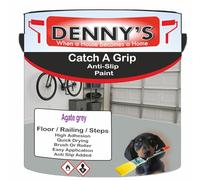 SCOOBYS PAINTS BACK IN THE MIX Catch A Grip Anti Slip Floor Paint - Non Slip Coating for Steps, Railings & Garages - 170 Colours, High Adhesion, Quick Dry, Multiple Sizes (Agate grey, 250ml Tin)