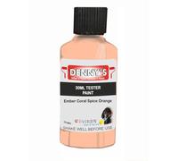 SCOOBYS PAINTS BACK IN THE MIX Chalk Emulsion Matt Paint, Water-Based, No Primer Required, For Walls and Furniture Orange, (Ember Coral Spice Orange, 30ml Colour Tester)