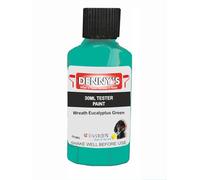 SCOOBYS PAINTS BACK IN THE MIX Chalk Emulsion Matt Paint, Water-Based, No Primer Required, For Walls and Furniture Light Green, (Wreath Eucalyptus Green, 30ml Colour Tester)