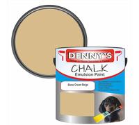SCOOBYS PAINTS BACK IN THE MIX Chalk Emulsion Matt Paint, Water-Based, No Primer Required, For Walls and Furniture Beige, Brown Bronze, (Stone Cream Beige, 250Ml Tin)