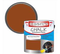 SCOOBYS PAINTS BACK IN THE MIX Chalk Emulsion Matt Paint, Water-Based, No Primer Required, For Walls and Furniture Beige, Brown Bronze, (Fawn Cocoa Honey Brown, 250Ml Tin)