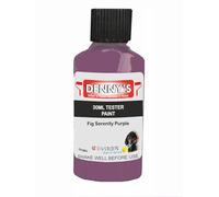 SCOOBYS PAINTS BACK IN THE MIX Chalk Emulsion Matt Paint, Water-Based, No Primer Required, For Walls and Furniture Purple, Violet, (Fig Serenity Purple, 30ml Colour Tester)