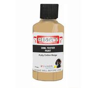 SCOOBYS PAINTS BACK IN THE MIX Chalk Emulsion Matt Paint, Water-Based, No Primer Required, For Walls and Furniture Beige, Brown Bronze, (Putty Cotton Beige, 30ml Colour Tester)